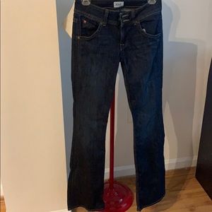 Hudson Boot cut dark jeans